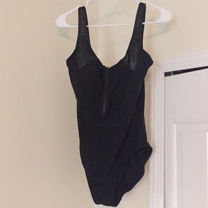 Black swimsuit
